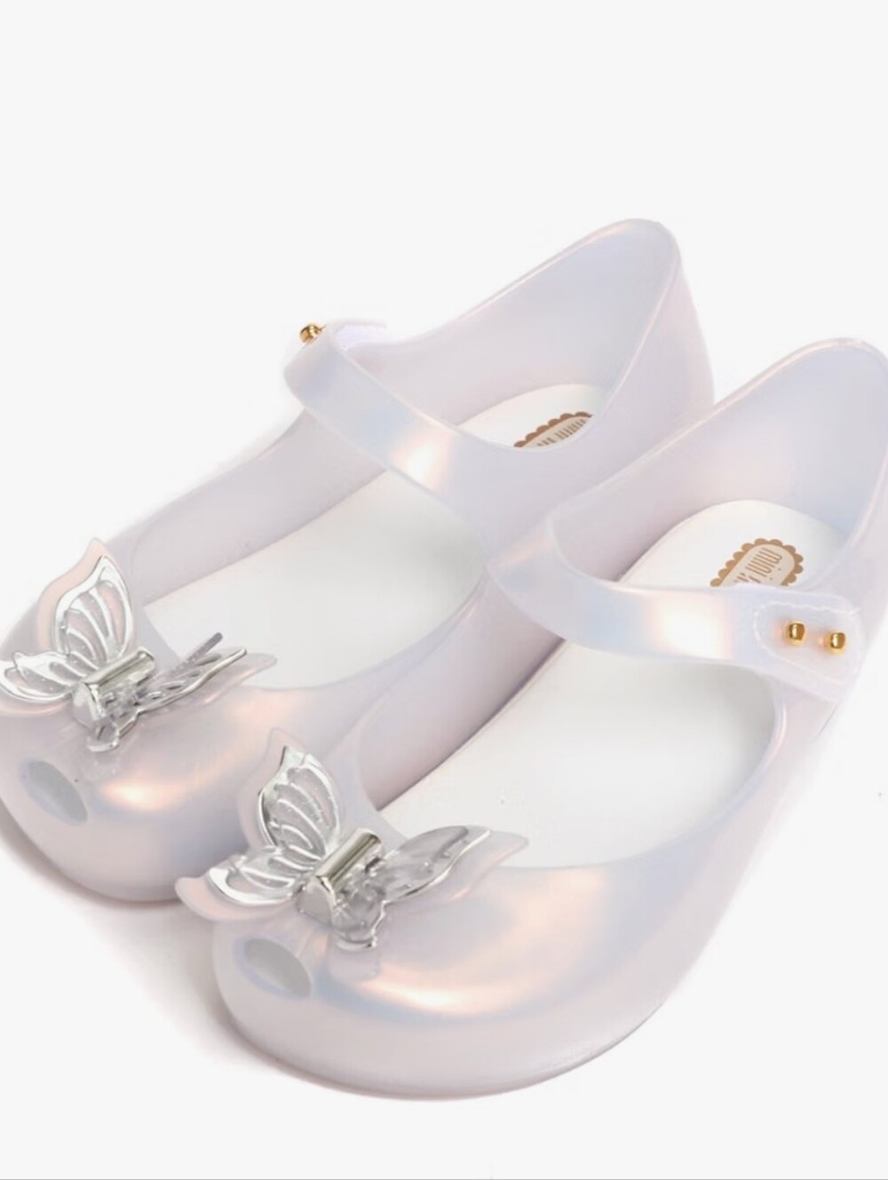 Mini Melissa Ultrabutterfly Shoes Size 10